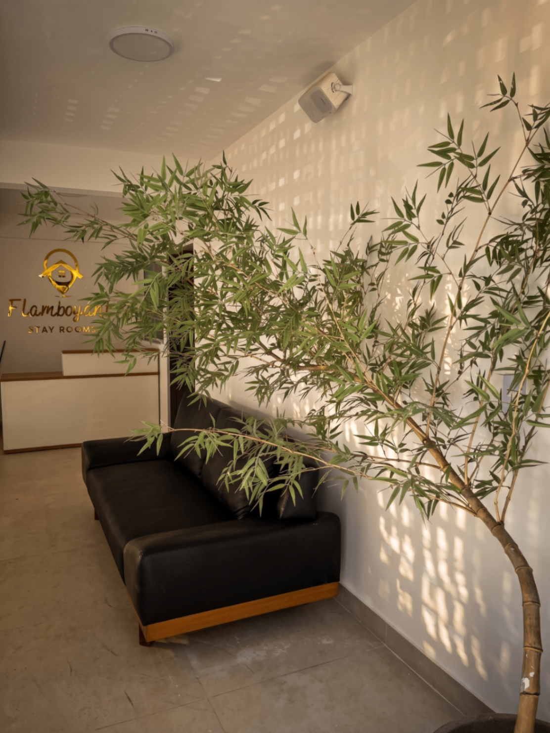 Recepção com lounge